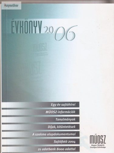 MúOSZ Évkönyv 2006