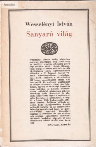 Wesselényi István Sanyarú ​világ I.