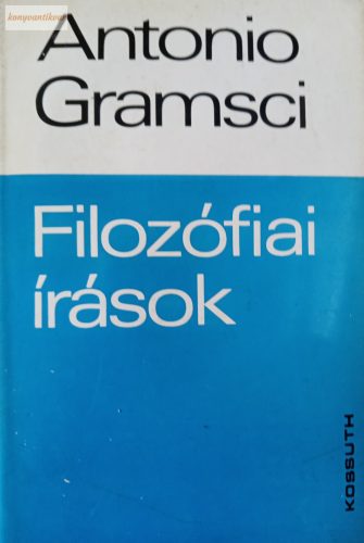 Antonio Gramsci: Filozofiai írások