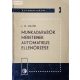 L.M. Majzel Munkadarabok méreteinek automatikus ellenőrzése