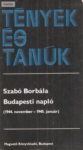 Szabó Borbála: Budapesti napló