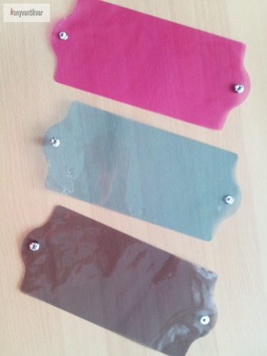 Táska alakú maszktok fekete