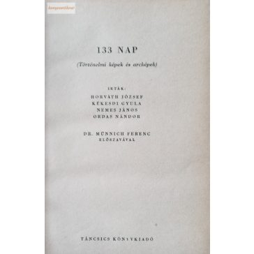 Horváth-Kékesdi-Nemes-Ordas: 133 nap 