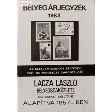 Bélyegárjegyzék 1983 