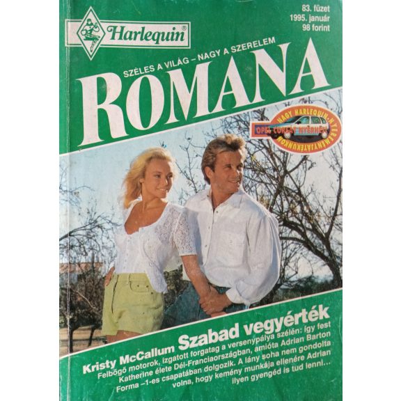 Kristy McCallum: Szabad vegyérték Kristy McCallum: Szabad vegyérték