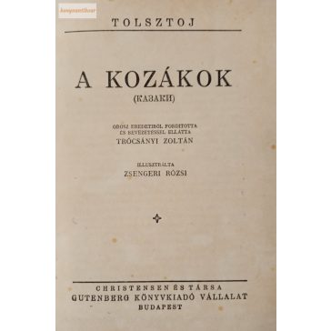 Lev Tolsztoj: Kozákok