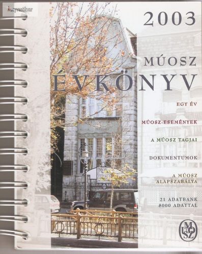 MúOSZ Évkönyv 2003