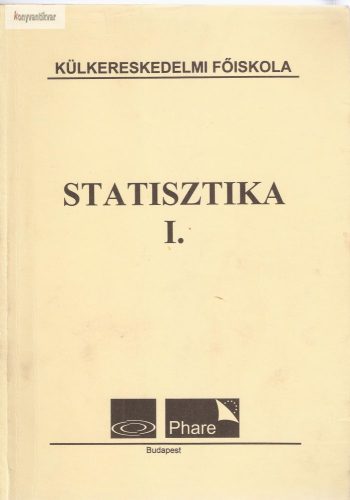 Fenyves Ferenc: Statisztika I.