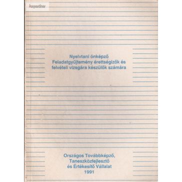   Nyelvtani önképző. Feladatgyűjtemény érettségizők és felvételi vizsgára készülők számára