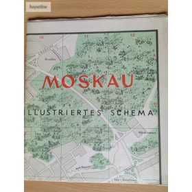 Moskau térkép