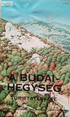 A Budai-hegység turistatérképe