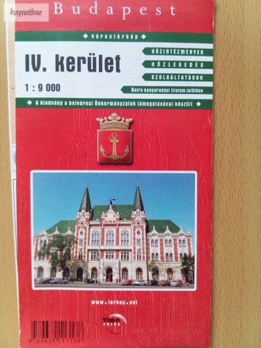 Budapest IV. kerület térkép