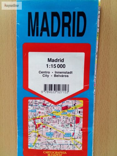Madrid térkép