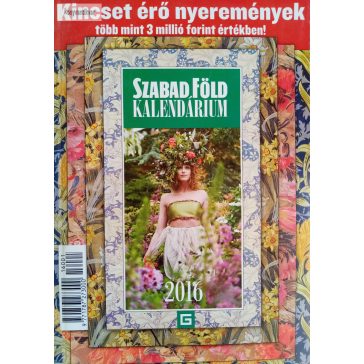 Szabad Föld kalendárium 2016