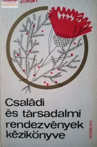 Rácz Zoltán: Családi és társadalmi rendezvények kézikönyve