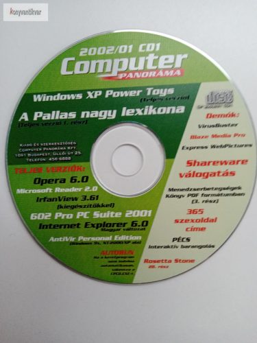 Computer Panoráma 2002/1 CD/1