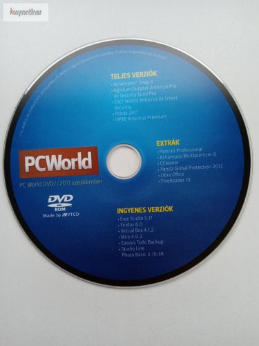 PcWorld DVD 2011 szeptember