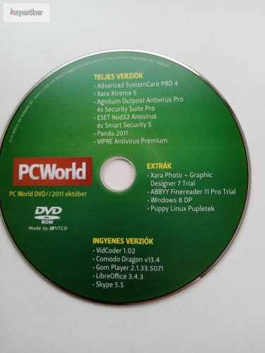 PcWorld DVD 2011 október