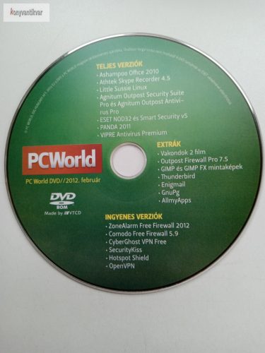 PcWorld DVD 2012 február