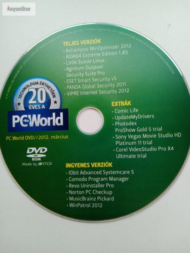 PcWorld DVD 2012 március