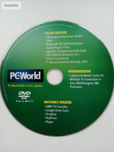 PcWorld DVD 2012 június