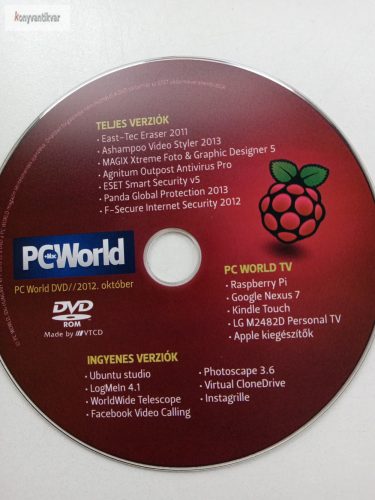 PcWorld DVD 2012 október
