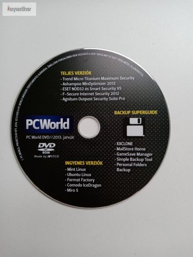 PcWorld DVD 2013 január