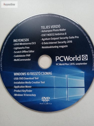 PcWorld DVD 2015 szeptember