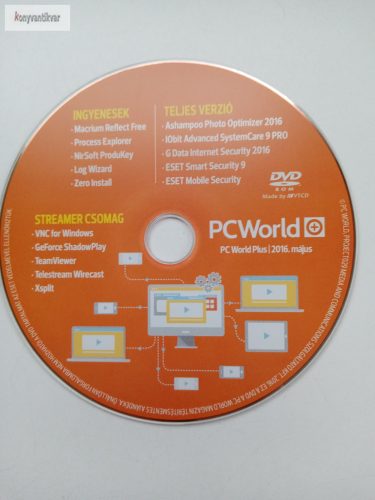 PcWorld DVD 2016 május