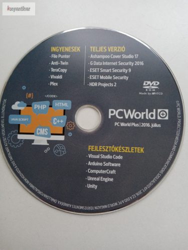 PcWorld DVD 2016 július