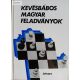 Bakcsi György (szerk.): Kevésbábos magyar feladványok