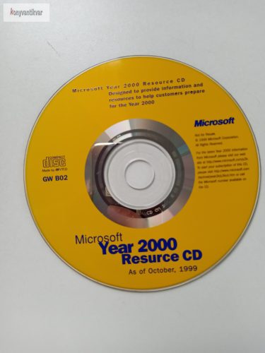 Microsoft Year 2000 Resurce CD 1999 okt.