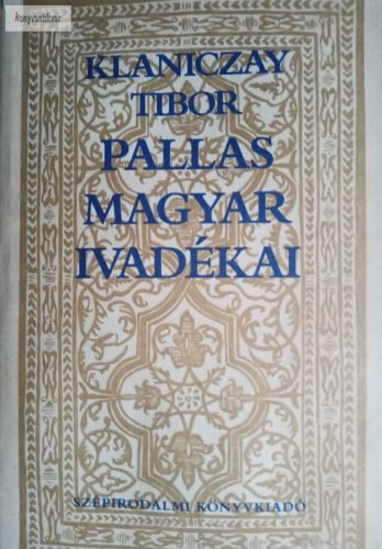 Klaniczay Tibor: Pallas magyar ivadékai