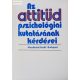 Halász László – Hunyady György – Marton L. Magda (szerk.): Az attitűd pszichológiai kutatásának kérdései