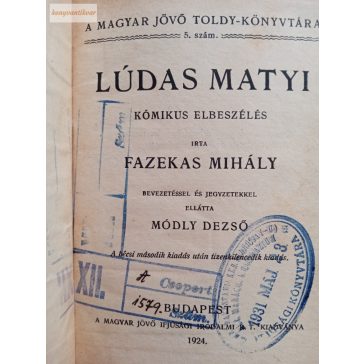 Fazekas Mihály: Lúdas Matyi