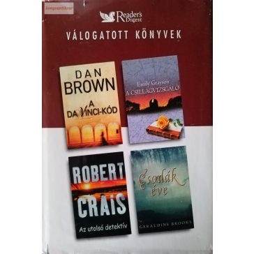   Dan Brown – Emily Grayson – Robert Crais – Geraldine Brooks: A Da Vinci-kód / A csillagvizsgáló / Az utolsó detektív / Csodák éve 