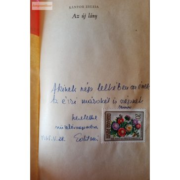 Kántor Zsuzsa: Az új lány