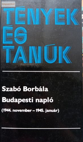 Szabó Borbála: Budapesti napló