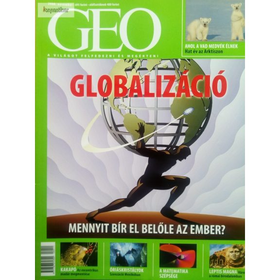 Geo magazin 2008. 11 Geo magazin 2008. 11