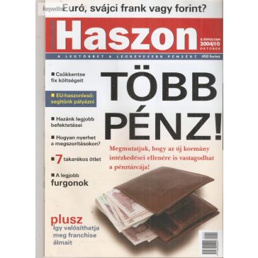 Haszon magazin 2004. 10
