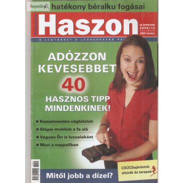 Haszon magazin 2005. 12