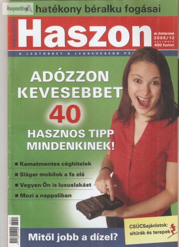 Haszon magazin 2005. 12