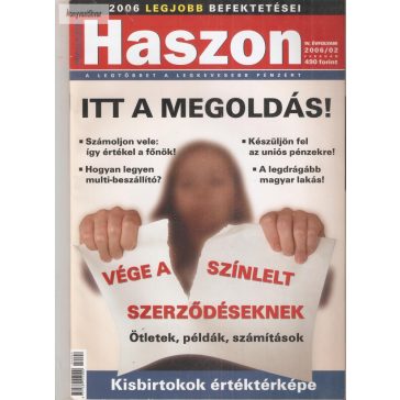 Haszon magazin 2006. 02