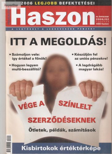 Haszon magazin 2006. 02