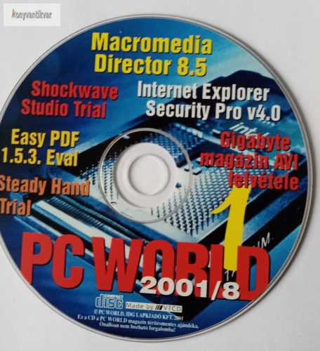 Pc World 2001.08 Cd1