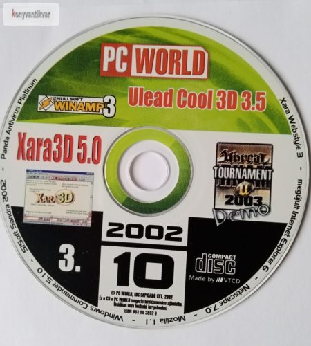 Pc World 2002. 10 Cd3