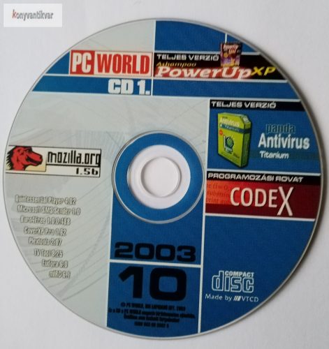 Pc World 2003.10 Cd1