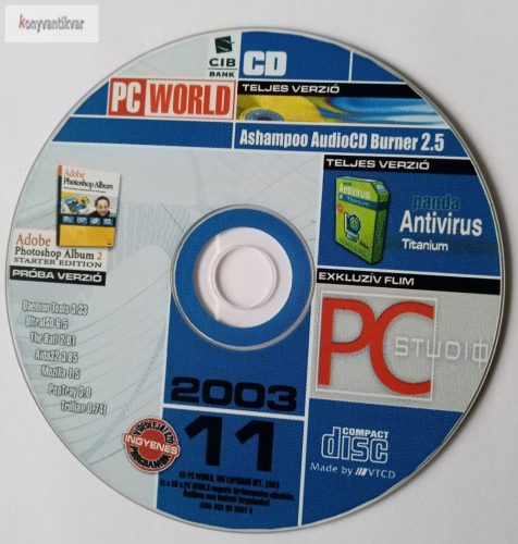 Pc World 2003.11 Cd