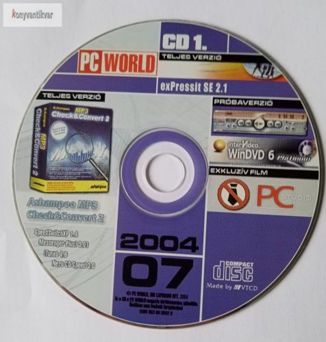 Pc World 2004.07 Cd1
