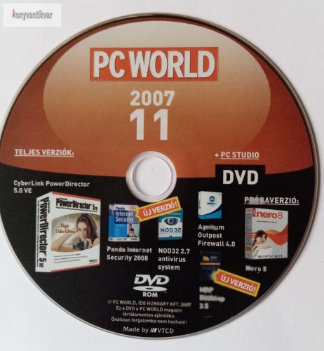 Pc World 2007.11 DVD